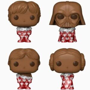 Funko Pocket POP: Star Wars Val Box 4-Pack (Chocolate) Vinyl Figures - SEALED